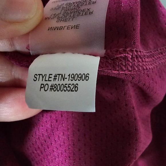 Title Nine Skort Women 2 Purple Swingtastic Stretch Zip Pocket Active Tenniscore - Picture 9 of 12